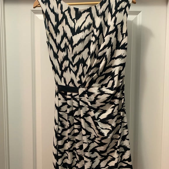 Armani Exchange Black and White Dress Size 4 - Picture 1 of 4